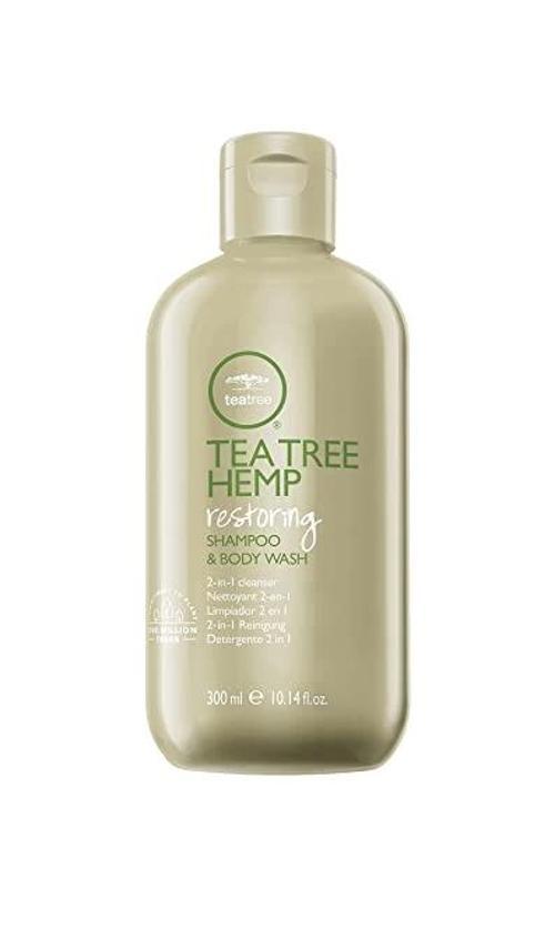Tea Tree Hemp Kenevir Özlü Vegan Saç Vücut Bakım Şampuanı 300ml 