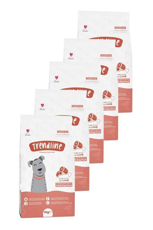 Kuzu Etli Yetişkin Köpek Maması 1 Kg. Beşli Paket