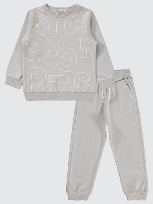 2-5 Yaş Eşofman Takımı - Gri5-6 Yaş