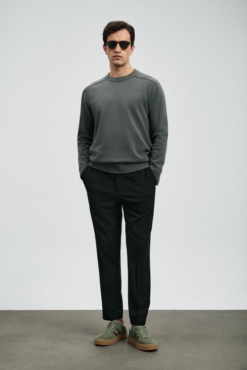 Erkek Sımon Smart Chino Slim Fit Pantolon 112190329 Siyah