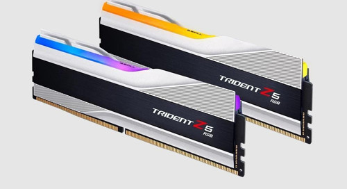 GSKILL Trident Z5 RGB Silver DDR5-6000Mhz CL30 32GB (2x16GB) F5-6000J3040F16GX2-TZ5RS