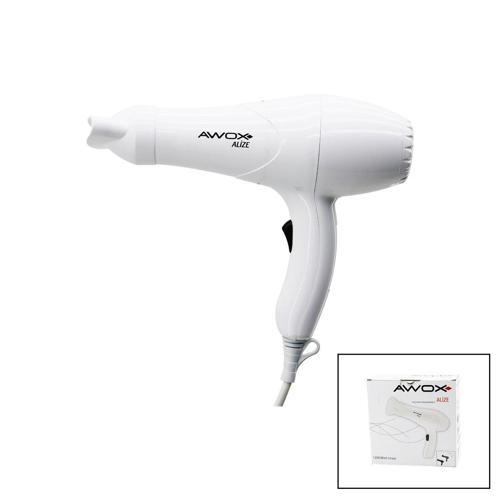 AWOX ALİZE  BEYAZ  SAÇ KURUTMA - FÖN MAKİNESİ  + DAR ŞEKİLLENDİRİCİ BAŞLIK   2 KADEME ISI AYARI   1200W 