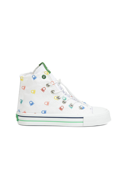 ® | BN-30183 - 3394 Beyaz - Çocuk Spor Ayakkabı