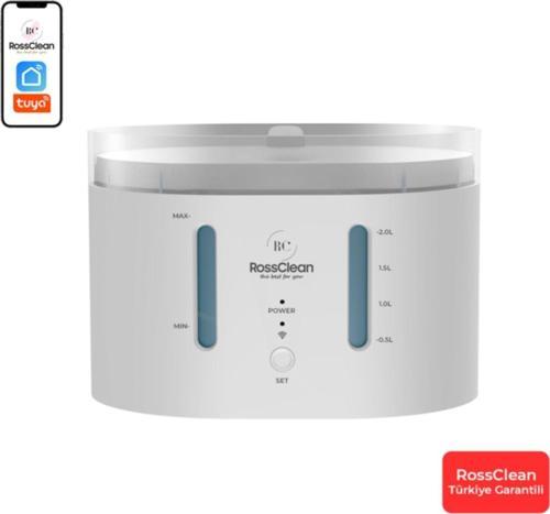 Friendly Water Feeder- Uv Işın- 2L -Ultra Sessiz- App Uygulamalı-Kedi Köpek Akıllı Su Kabı