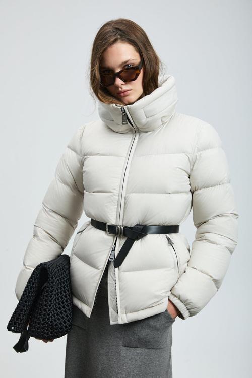 Kadın Flash Kaz Tüyü Mont 122120044 Ekru