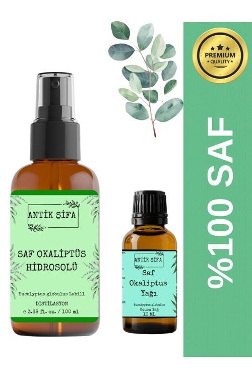%100 Saf Okaliptus Uçucu Yağı Ve Okaliptus Suyu  10 Ml + 100Ml