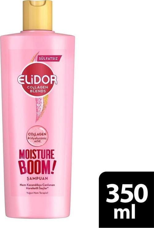 Collagen Blends Sülfatsız Saç Bakım Şampuanı Moisture Boom Yoğun Nem Terapisi 350 ml