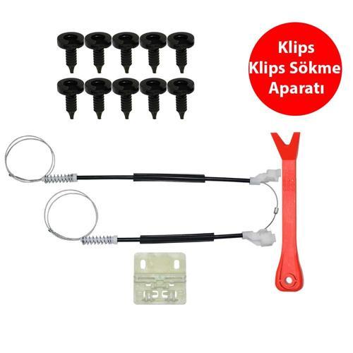 Land Rover Freelander 1996-2006 Sağ Arka Cam Kriko Tamir Seti