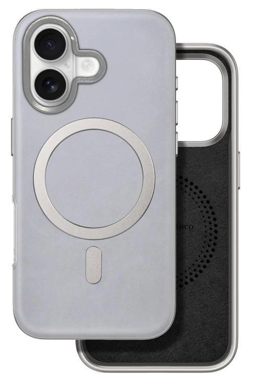 iPhone 16 Puskas Magsafe Kapak - Titan Gri-(5796)