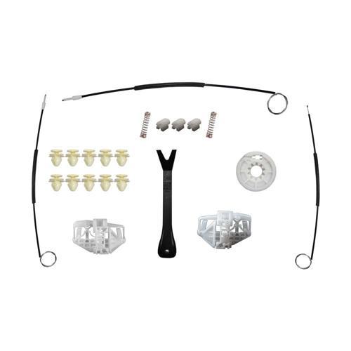 Cam Kriko Seti Sağ Sol Ön Peugeot Partner Citroen Berlingo 2003-2008 0130821763-0130821762