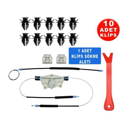 Cam Kriko Tamir Seti Sağ Ön Sarmalı Skoda Fabia 1999-2007 6Y1837462