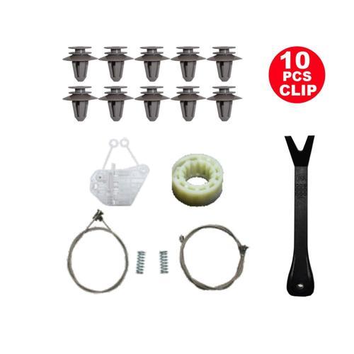Smart Fortwo 450 Coupe Cabriolet 1998-2007 C0002691V001-0002691V001  Sol Ön Cam Kriko Tamir Seti
