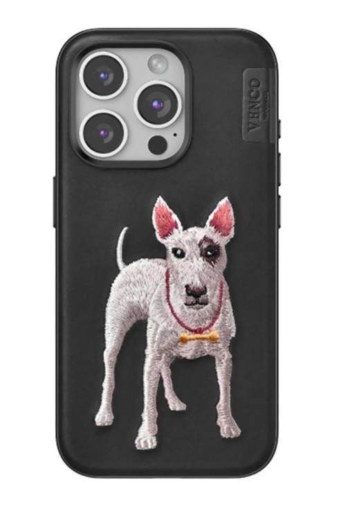 iPhone 15 Pro Perma Desenli Kapak - Siyah-(5796)