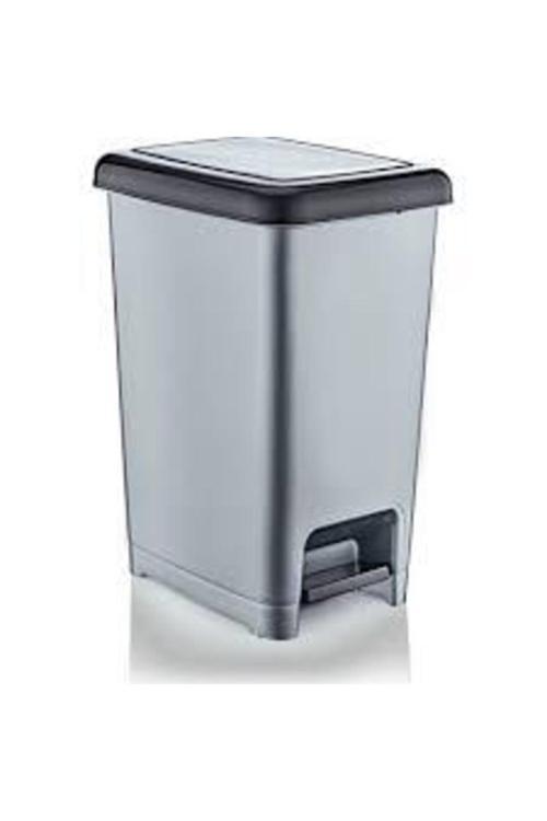 40 Lt Slim Pedallı Plastik Çöp Kovası