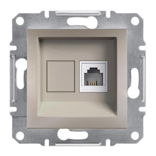 EPH4100169 Asfora Bronz 1xRJ11 Telefon Prizi