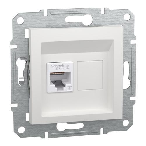 EPH4770121 Asfora Beyaz 1xRJ45 Cat6 Priz