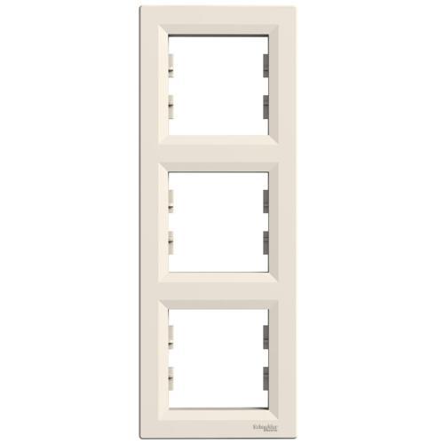 EPH5810323 Asfora Krem Üçlü Çerçeve Dikey