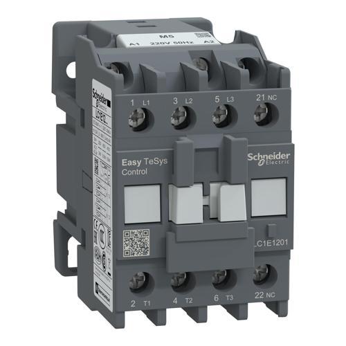 LC1E1201M5 3X12A 5,5kW 220VAC 1NK Kontaktör