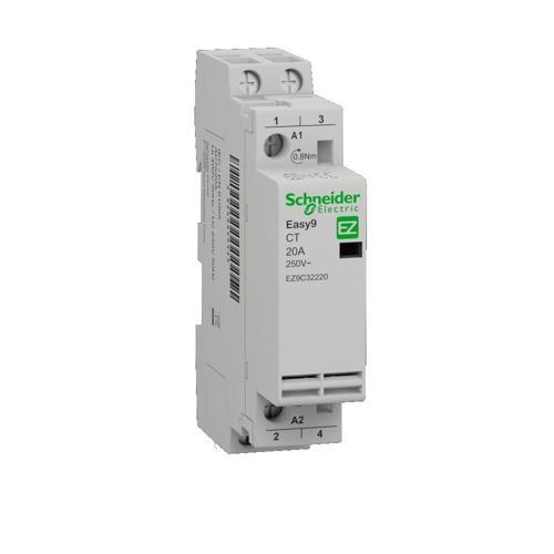 EZ9C32220 2X20A 2NO Sessiz Kontaktör 240VAC