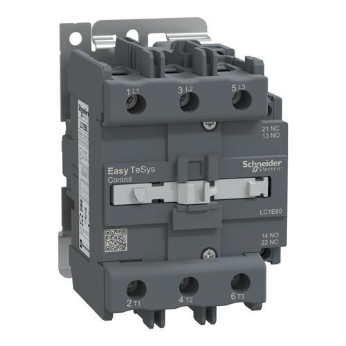 LC1E80M5 3X80A 37kW 220AC 1NA+1NK Kontaktör
