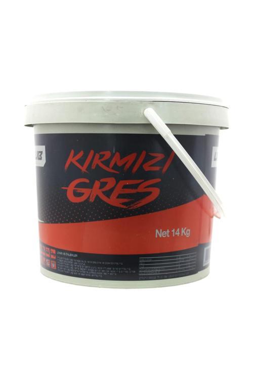 Kırmızı Gres Kalsiyum Sabunlu Gres 14 Kg