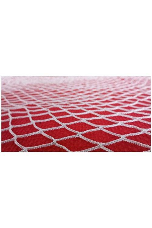 Kedi Flesi 2,50 x 5 Metre Sık Dokuma Montaj Malzemeli Balkon Kuş Önleme Ağı ip halat kanca