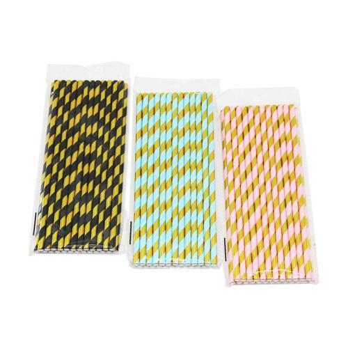 25 ADET KAĞIT KOKTEYL PİPET  (5250)