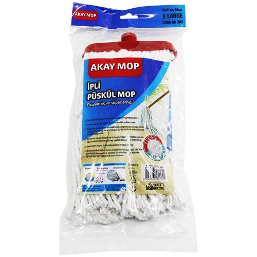 X LARGE ÖRGÜLÜ İPLİ  PÜSKÜL PAMUK MOP (5250)