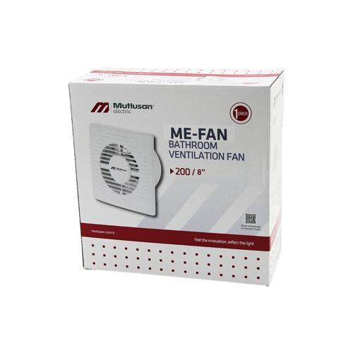 MUTLUSAN-001 211 000 200 00 00 ME-FAN 2008 İNÇ BANYO TUVALET HAVALANDIRMA ASPİRATÖRÜ 40W1000RPM200M3/H (5250)