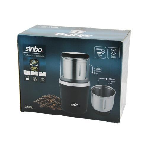 KAHVE - BAHARAT ÖĞÜTÜCÜ MAKİNE 2PCS ÇELİK ÖĞÜTME HAZNESİ=2 BIÇAKLI - 4 BIÇAKLI 100GR ÖĞÜTME 200W SCM-2982 (5250)