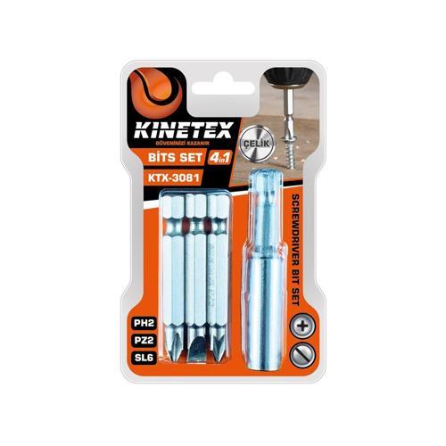 4PCS - PH2-PZ2-SL6  BİTS UÇ SET (5250)