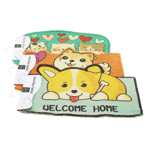 HAYVAN FİGÜRLÜ   37X57CM   KAUÇUK PLASTİK  KAPI PASPASI (5250)