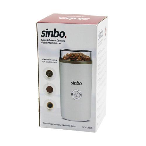 KAHVE - BAHARAT ÖĞÜTÜCÜ MAKİNE  2 BIÇAKLI ÇELİK ÖĞÜTME HAZNESİ  70GR ÖĞÜTME AC MOTOR=180W SCM-2980 (5250)