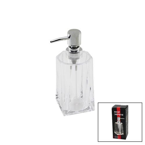 280ML - UZUN   ŞEFFAF - MİKA KRİSTAL  SIVI SABUNLUK (5250)
