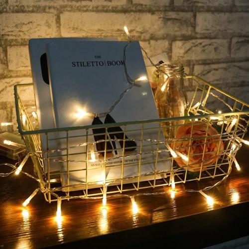 10 Metre 100 Ledli 8 Fonksiyonlu Dekoratif Lambader Sarı Lamba (5250)