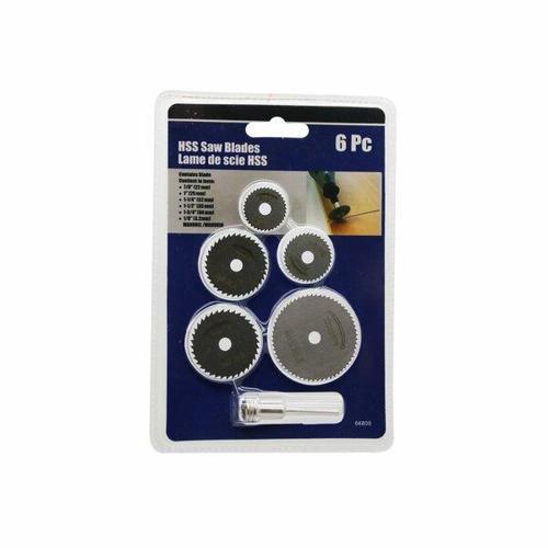 6 PARÇA MİNİ YUVARLAK TESTERE BIÇAKLARI 22---44MM (5250)