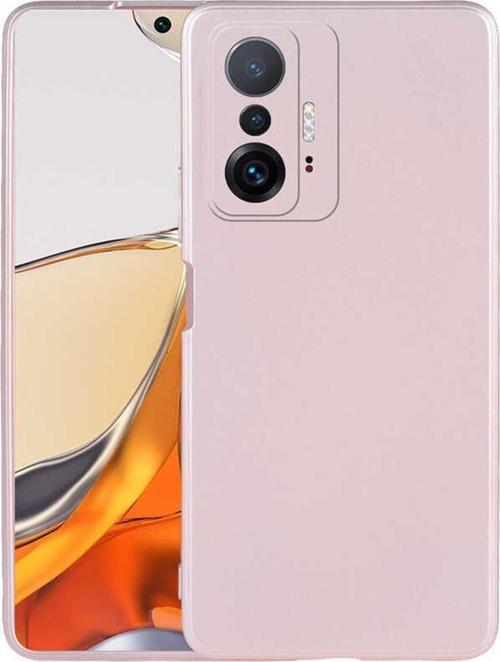 Xiaomi Mi 11t 5g Ile Uyumlu Kılıf Premier Silikon Kapak Rosegold