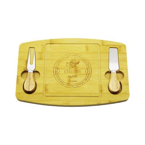 BIÇAK SAĞ-SOL 19X29CM -1.5CM AHŞAP BAMBU KAHVALTI PEYNİR SUNUM TABAK 2PEYNİR BIÇAK=AHŞAP SAPLI (5250)