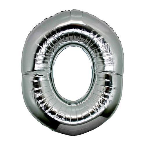 O Harf Folyo Balon Gümüş Renk  40 inç (5250)