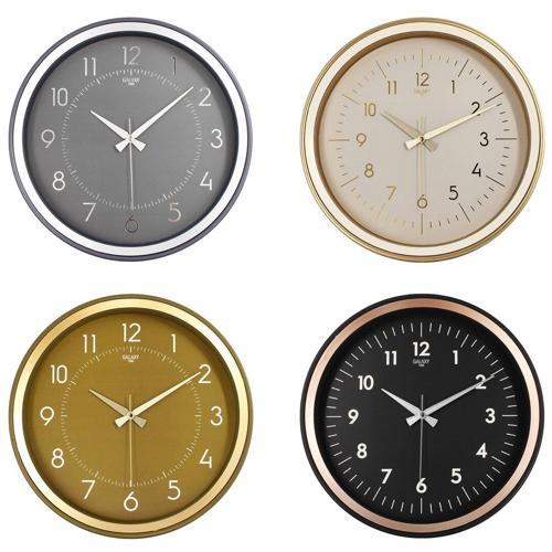 GALAXY PREMİUM  1975-FG-AC-TA-KR SERİSİ  DUVAR SAATİ  KASA=SİYAH-İ.YEŞİL-GOLD-FÜME ÇERÇEVE:BAKIR-GOLD-KREM-GRİ - 37 CM (5250)