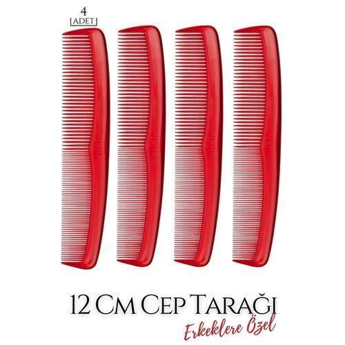 Turk 12 Cm Erkek Cep Tarağı 4 ADET