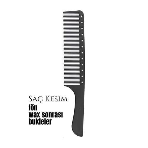 Turk Berber Kuaför Saç Kesim Bukleli Saç Fön Wax Sonrası Tarak
