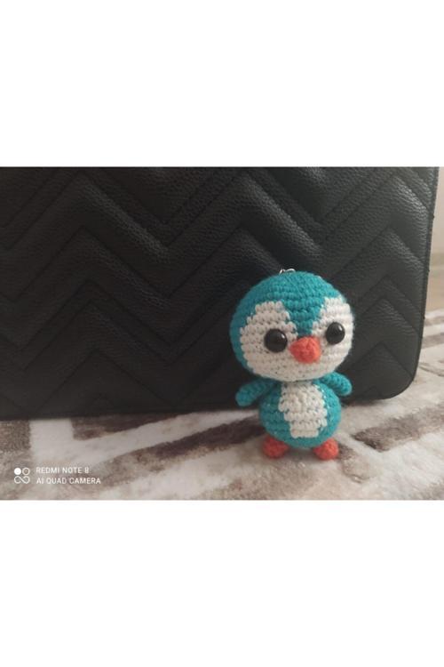 Bdphome Amigurumi Penguen Anahtarlık