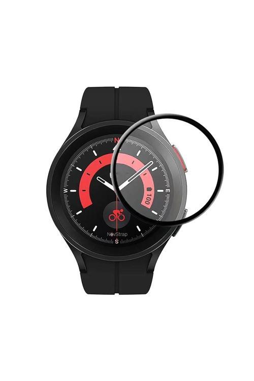 Watch 5 Pro 45mm Polymer Nano Ekran Koruyucu - Şeffaf-(5796)