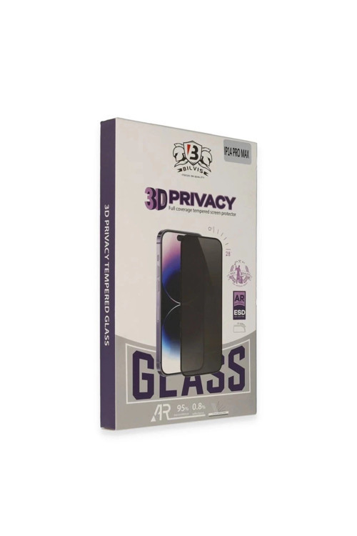 iPhone 16 Bilvis 3D Hayalet Cam Ekran Koruyucu-(5796)