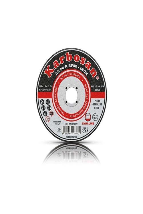 910380 Thınline115*1.0*22.23 Inox 25 Adet Paslanmaz Çelik Kesici