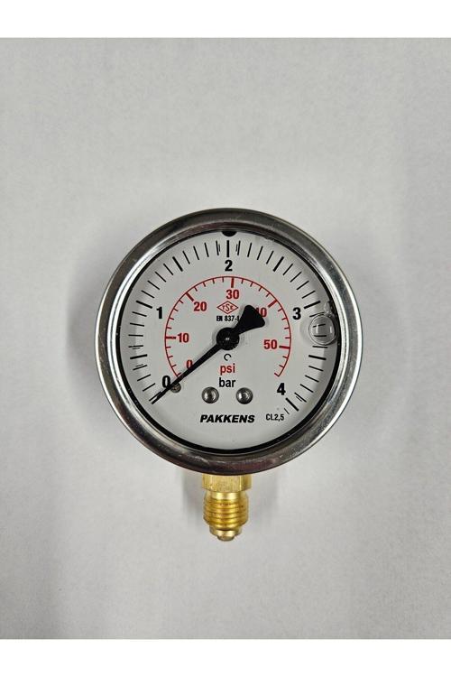 Çap 63 Alttan 4 Bar Gliserinli Manometre