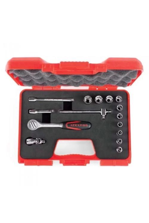 1107006015 1/4" Altı Köşe Lokma Anahtar Takımı 15 Parça