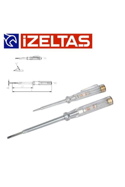 (2 Parça / 135 Mm-190 Mm) Düz Uçlu Elektrik Kontrol Kalemi (Kod 4550 17 0135-0190)