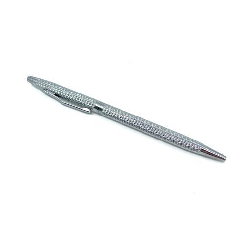 Premium Metal Roller Tükenmez Kalem - Parlak Krom